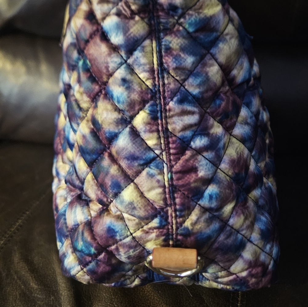 MZ Wallace Sutton Deluxe. Multi Color. TieDye Winter Prism. Pristine! - Picture 4 of 8